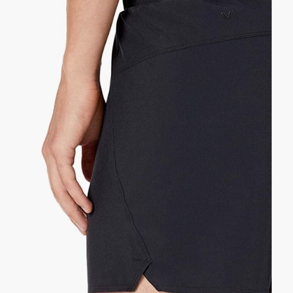 Peak Velocity Men's 5'' Run Short with Boxer Brief, Black XXL - Picture 4 of 6